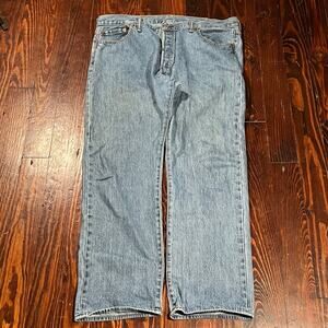 Levi's 40x30 Y2K 502 Jeans Blue Straight